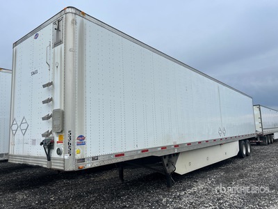 2017 Utility VS2DX 53 ft x 102 in T/A Van Trailer