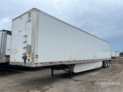 2017 Utility VS2DX 53 ft x 102 in T/A Van Trailer