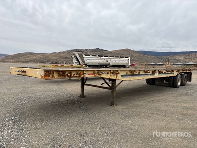 45 ft T/A Flatbed Trailer