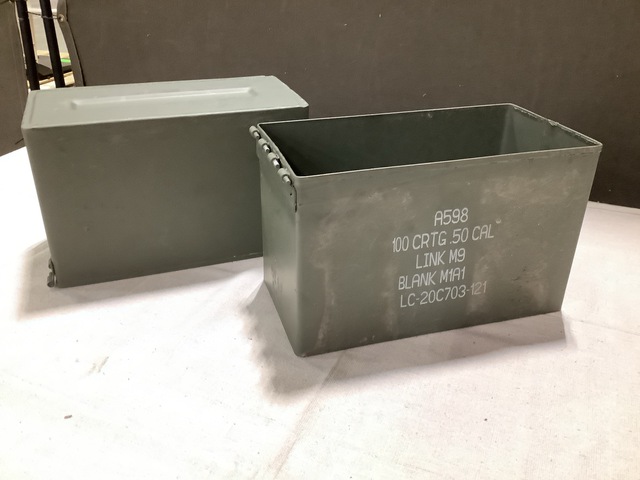 (72) M2A2 Ammo Cans - For .50 Cal (72) M2A2 Ammo Cans - For .50 Cal