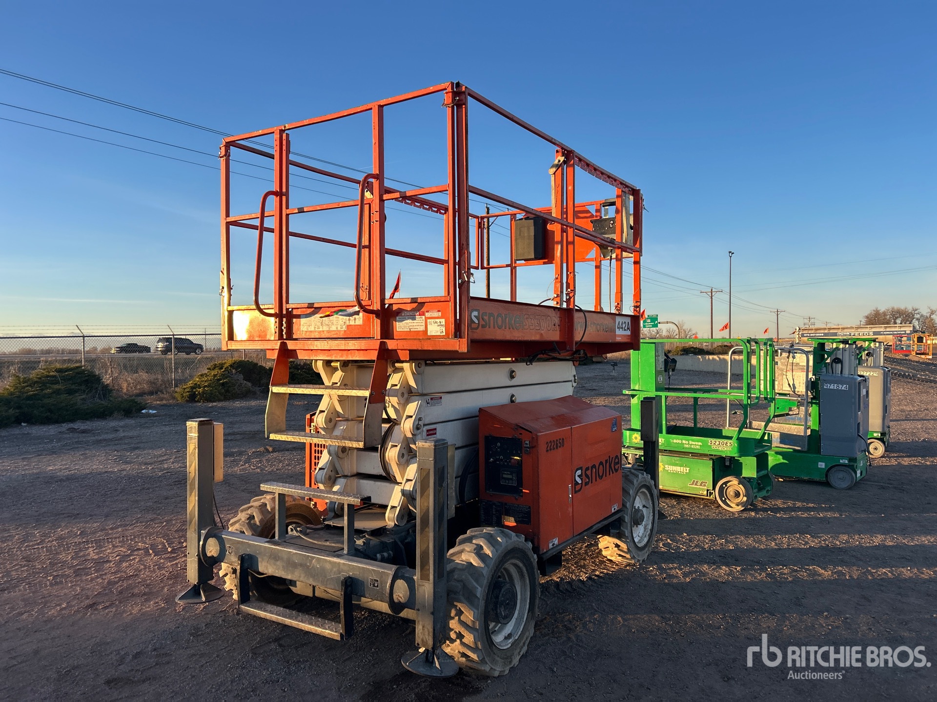 2018 Snorkel S3370RT Diesel Schaarlift