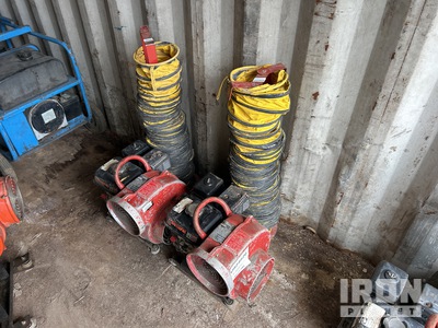 Quantity of (2) General GP8 Manhole Blower w/Hoses