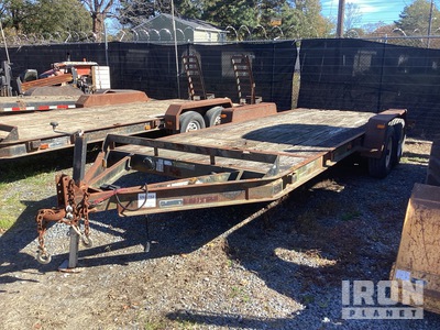 2013 Superior 7 Ton 20 ft T/A Equipment Trailer