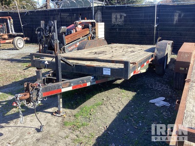 2006 Hardeebilt 816EQ5 16 ft T/A Equipment Trailer