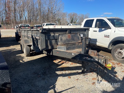 2017 Econoline LB0714HE 14 ft T/A Dump Utility Trailer
