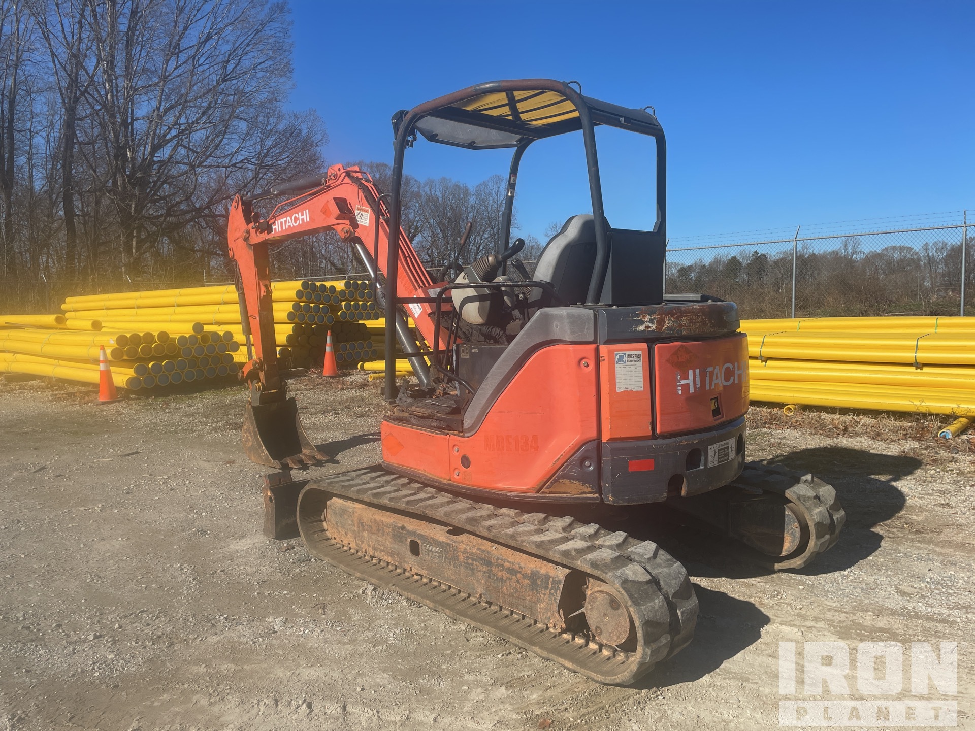 2011 Hitachi ZX50U-3 Tracked Excavator in Kernersville, North