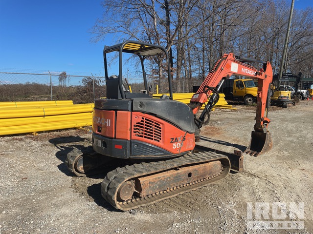 2011 Hitachi ZX50U-3 Tracked Excavator in Kernersville, North