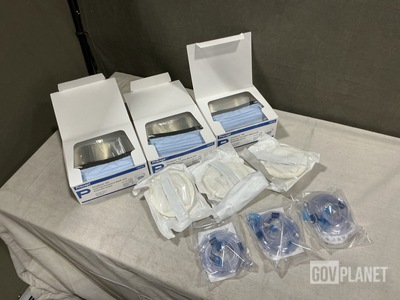 (12) Boxes of Procedural Masks & (4) Boxes of Adult Ear Dressings