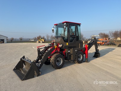 2025 Plus Power HQ15-10 Mini Backhoe Loader (Unused)