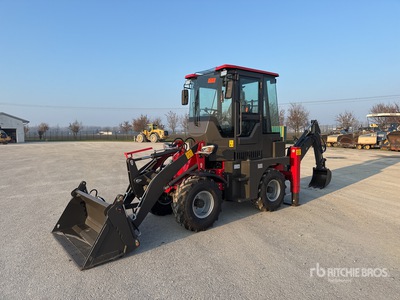 2025 Plus Power HQ15-10 Mini Backhoe Loader (Unused)