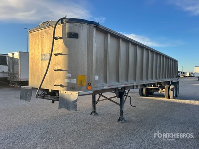 1994 Mate T/A Aluminum Frameless End Dump Trailer