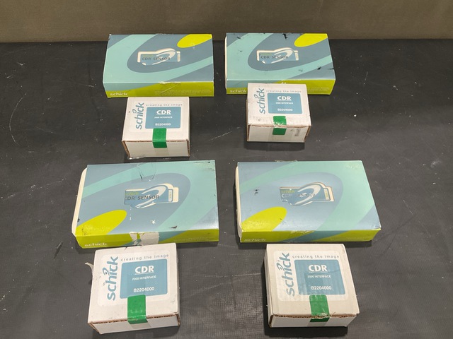 (4) Schick B1204050 CDR Sensors (4) Schick B1204050 CDR Sensors