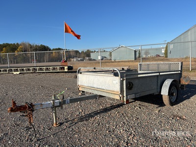2007 Snowbear 8 ft S/A Utility Trailer