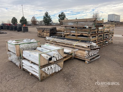 Quantity of Aluminum Deck Railing & Compass Posts