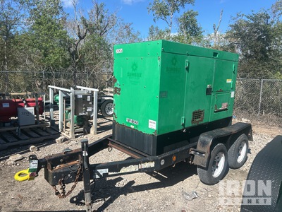 2017 MQ Power DCA45SSIU4FSG 36 kW Mobile مولد