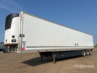 2021 Utility 3000R 53 ft x 102 in Tri/A Multi -Temp Refrigerated Trailer