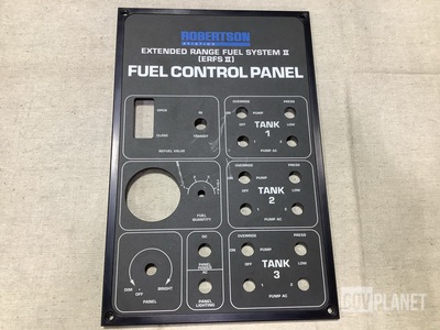 Robertson Aviation HM022-131-11 ERFS II Fuel Control Panel
