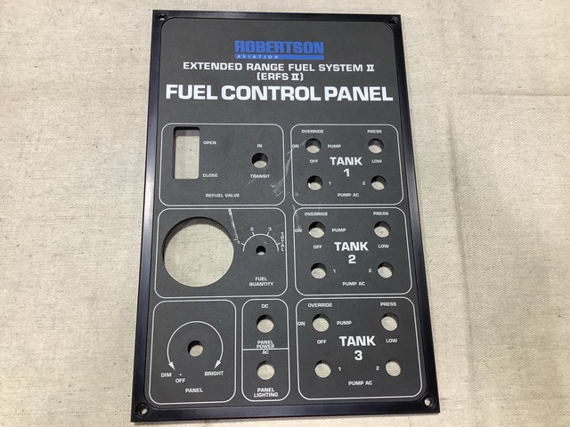 Robertson Aviation HM022-131-11 ERFS II Fuel Control Panel Robertson Aviation HM022-131-11 ERFS II Fuel Control Panel