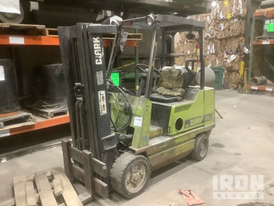Clark GCX25E 2500 lb Cushion Tire Forklift