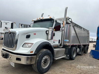 2018 International HX620 6x4 Tri/A Dump Truck