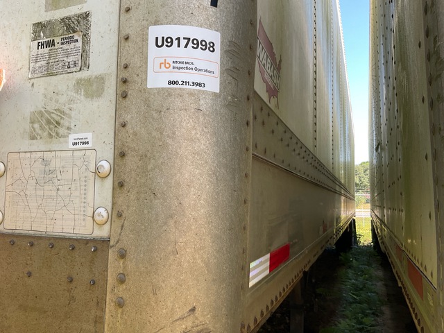 2016 Wabash 42 ft x 96 in T/A Van Trailer