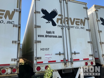 2016 Wabash 42 ft x 96 in T/A Van Trailer