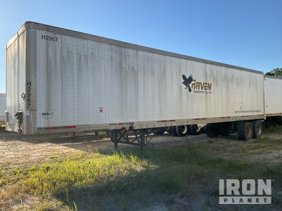 2011 Wabash 42 ft x 96 in T/A Van Trailer