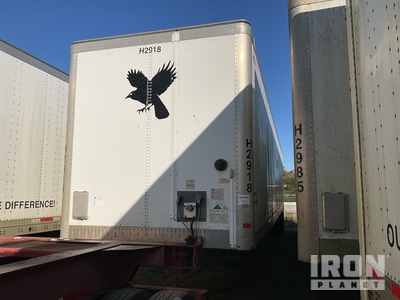 2011 Wabash 42 ft x 96 in T/A Van Trailer