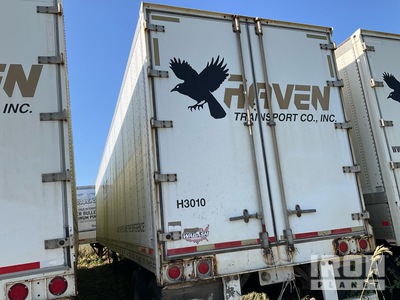 2012 Wabash 42 ft x 96 in T/A Van Trailer