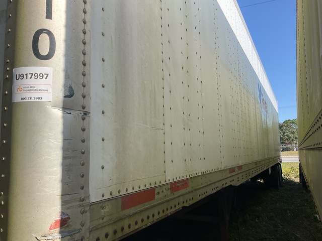 2012 Wabash 42 ft x 96 in T/A Van Trailer