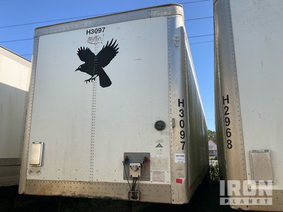 2012 Wabash 42 ft x 96 in T/A Van Trailer