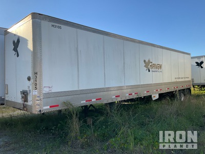 2014 Wabash 42 ft x 96 in T/A Van Trailer