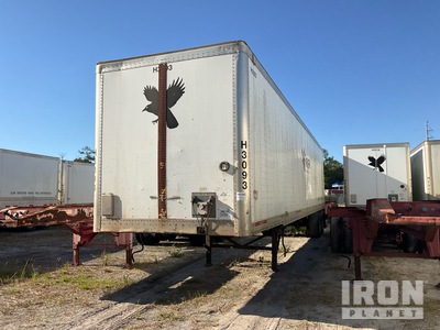 2012 Wabash 42 ft x 96 in T/A Van Trailer