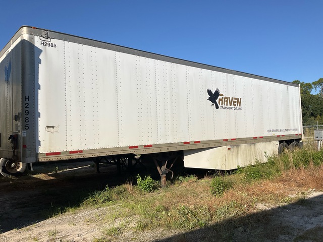 2011 Wabash DVCVHSA 42 ft x 96 in T/A Van Trailer