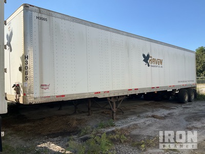 2012 Wabash 42 ft x 96 in T/A Van Trailer