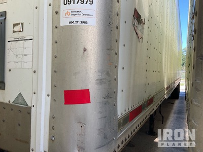 2011 Wabash 42 ft x 96 in T/A Van Trailer