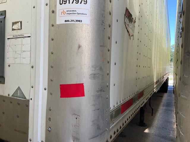 2011 Wabash 42 ft x 96 in T/A Van Trailer