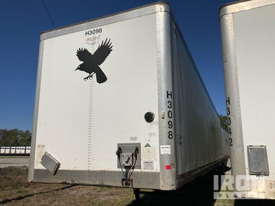 2012 Wabash 42 ft x 96 in T/A Van Trailer