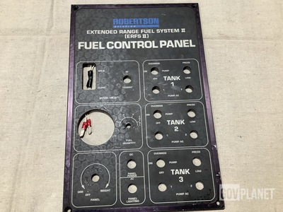 Robertson Aviation HM022-131-11 ERFS II Fuel Control Panel