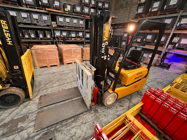 2019 Yale ERP040VTN36TE084 3750 lb Electric Forklift