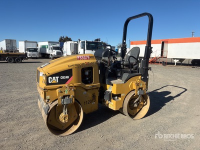 2015 Cat CB24B Double Drum Roller