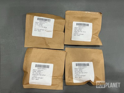 (4) Ontic Engineering 103C124-1 Spur Gear Sectors