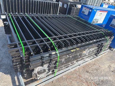 Quantity of (20) SKLP SK-N20 10 ft x 7 ft Galvanized 柵 (Unused)