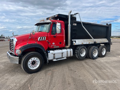 2016 Mack GU713 8x4 Tri/A Dump Truck