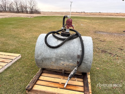 500 L Portable Galvanized Steel Diesel خزان وقود