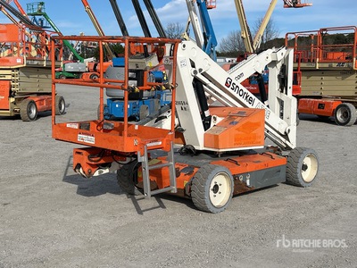 2017 Snorkel A38E 2WD Electric Nacelle Articulée