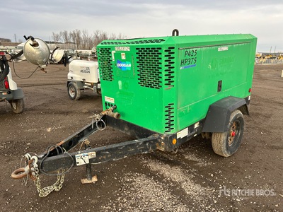 2018 Doosan HP375WCU Mobile Air Compressor