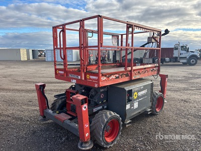 2016 Skyjack SJ6826 RT 4x4 Dual Fuel Scissor Lift