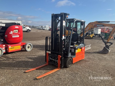 2021 Toyota 8FBE15U Electric Forklift