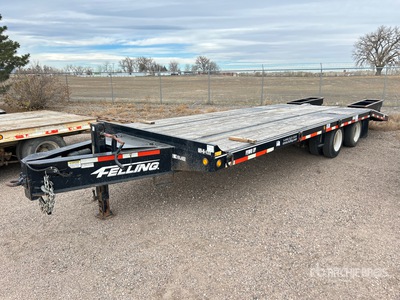 2013 Felling FT-30 26 ft T/A Apparatuur aanhangwagen